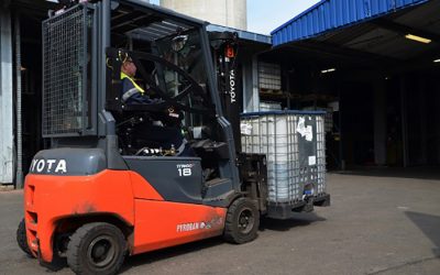 New antistatic rules for lift trucks handling flammable waste