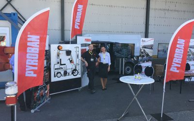 Pyroban Explosion Protection on show at the Hyster® Rhine Tour