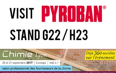 Pyroban to Exhibit at Chemical Industry Exhibition Chimie