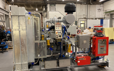 Pyroban delivers ATEX powerpack with PCS 2 on custom base frame