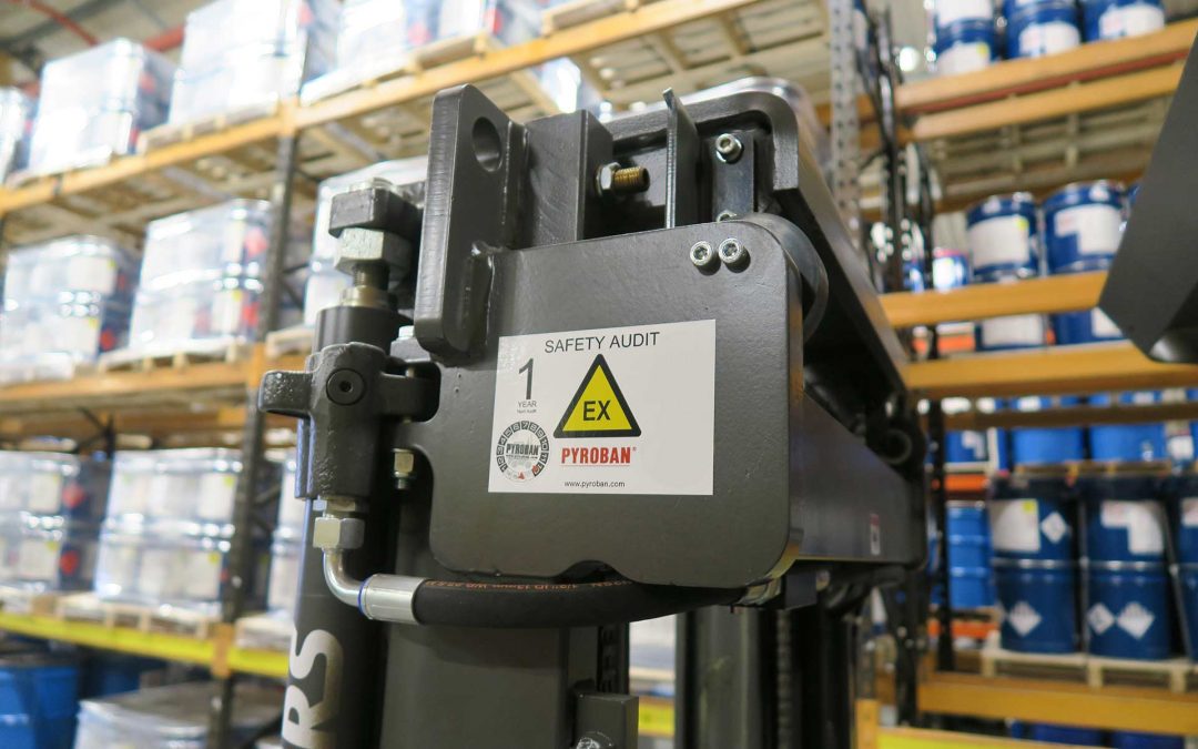 Pyroban advises audit when extending ATEX forklift contracts