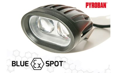 Pyroban launches Blue EX Spot for ATEX forklift trucks