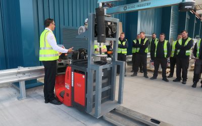 H.W. Coates gets active with ATEX forklifts in solvent-based paint store