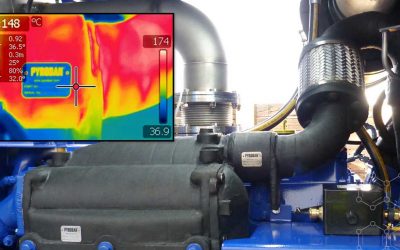 Explosion proof CAT C18 engine leaves Pyroban factory with specially coated inlet system