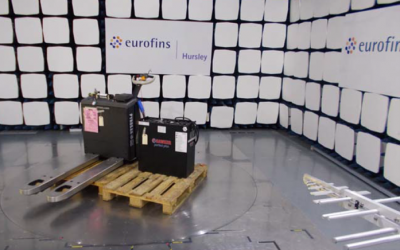 EMC tests for the CE mark on ATEX forklift trucks