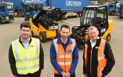 Safety first as Grundon invests in ATEX explosion proof JCB electric forklifts