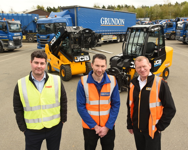 Safety first as Grundon invests in ATEX explosion proof JCB electric forklifts