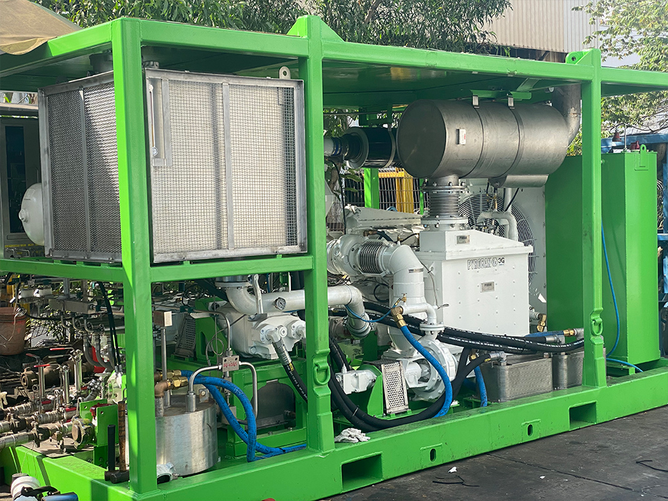 ATEX nitrogen pumps get Ever Clear to increase uptime and safety in Singapore