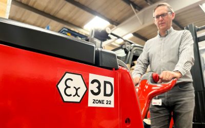 Why ATEX “Zone 22” forklifts are more in demand in food and pharmaceutical industries